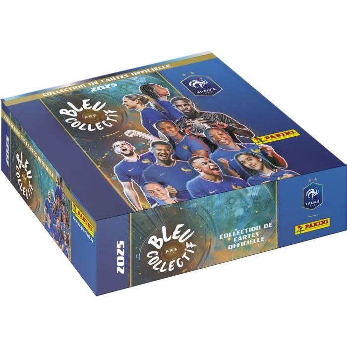 Boîte de 18 Pochettes PANINI FOOTBALL FEDERATION 2025 TC – 108 Cartes Officielles