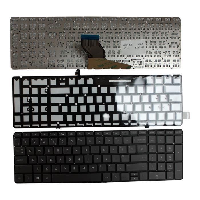 HP Pavilion 15-CB Repose Main Pavé Tactile Étui Clavier Français Noir 926894-051