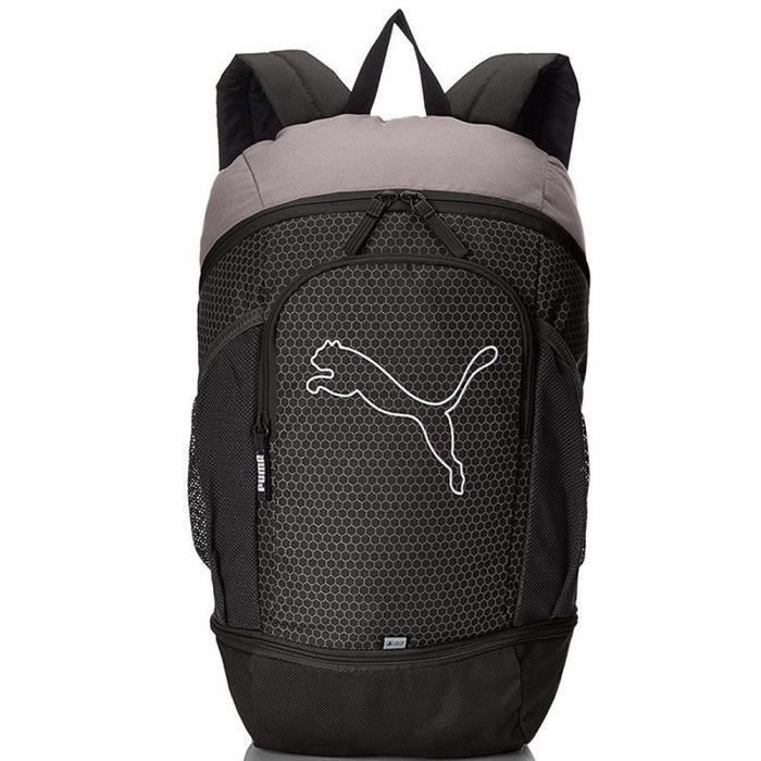 Sac à Dos - Puma - Echo - Noir - Bretelles ajustables - Compartiment pour tablette - 100% Polyester
