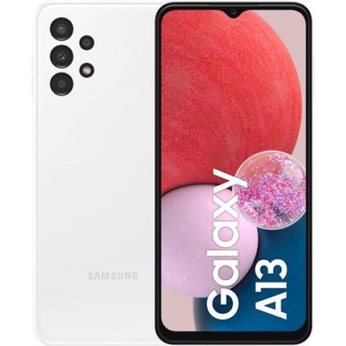 Samsung Galaxy A13 64 Go Blanc - vue 3