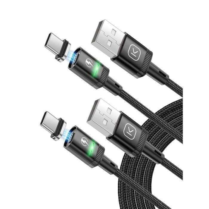 Base de charge magnétique 3 en 1 Chargeur sans fil pliable, deux couleurs