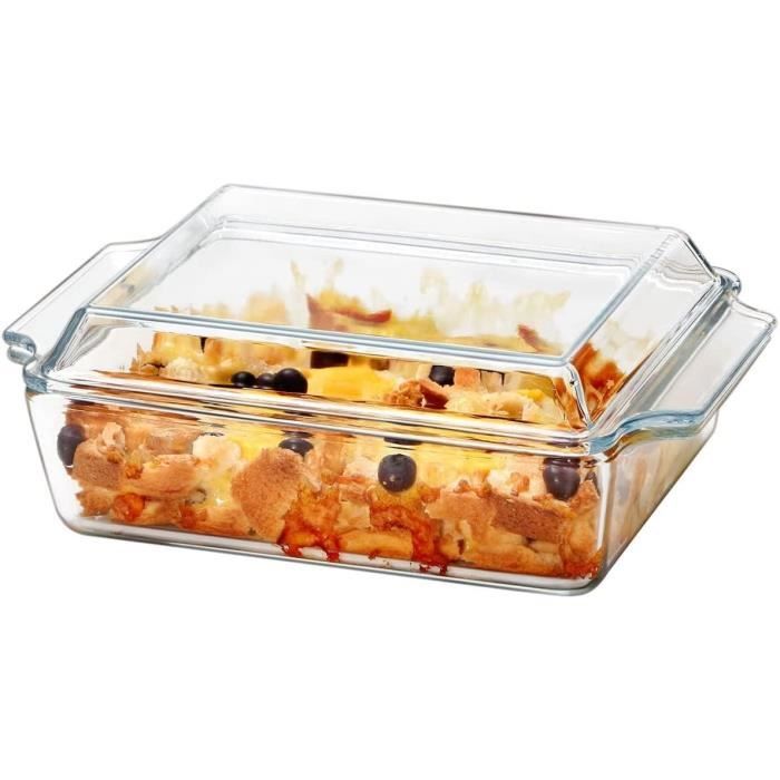 Trio Mini Cocottes Carrées Avec Couvercles – Orange – Occasion