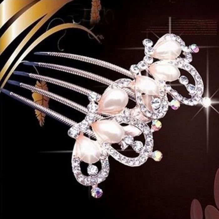 broche de cheveux mariage