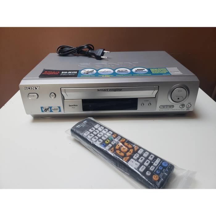MAGNETOSCOPE SONY SLV-SE220 LECTEUR ENREGISTREUR K7 CASSETTE VIDEO VHS VCR + TEL