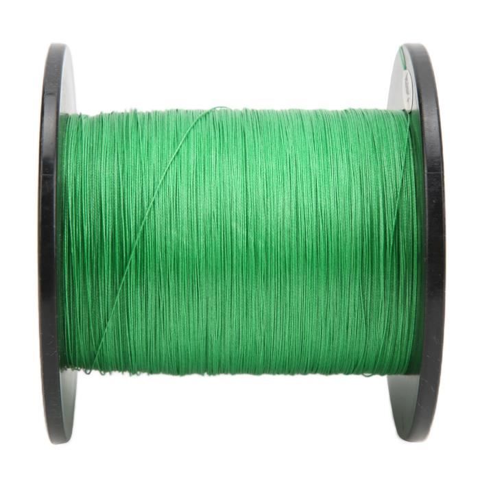 Ligne De Pêche 300M - 100 LB, 0.55mm, Tresse PE Verte - Pêche Sportive Et Mer