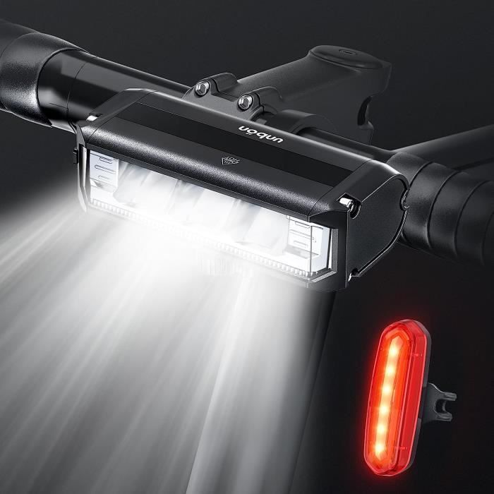 Kit Éclairage Vélo - KOSIIL - Arrière - Rechargeable USB - IPX5 Etanche -  4-6 Modes d'éclairage - Cdiscount Sport