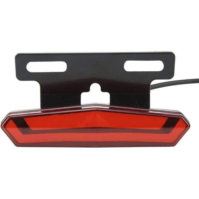 BRIUERG Lumière LED Pour Casque, Feu De Freinage Pour Casque De Moto, Rechargeable, Lumière D'avertissement De Sécurité Rouge Pour La Nuit