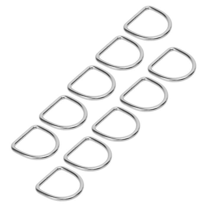 Lot De 2 Vis Et Plaques Acier Inoxydable Pour Planche De Surf - Longueur Filetage 19 Mm, Avec Joint Torique