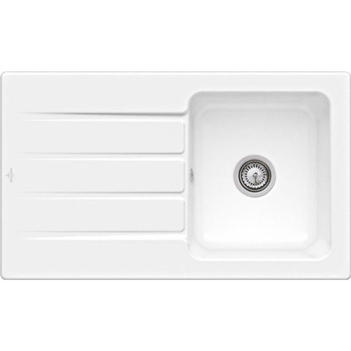 Evier 1 bac 86 x 51 cm VILLEROY ET BOCH Architectura 50