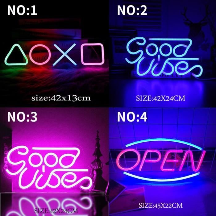 LED Enseigne Au Néon Signe Néon Mural Better Together 61x25 Cm Et 43x23 Cm P 010760157314