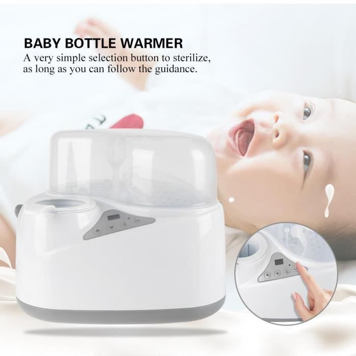 4 En 1 Chauffe Biberon Sterilisateur De Rechauffeur De Lait De Bouteille De Bebe Multifonction Qilu Cdiscount Puericulture Eveil Bebe