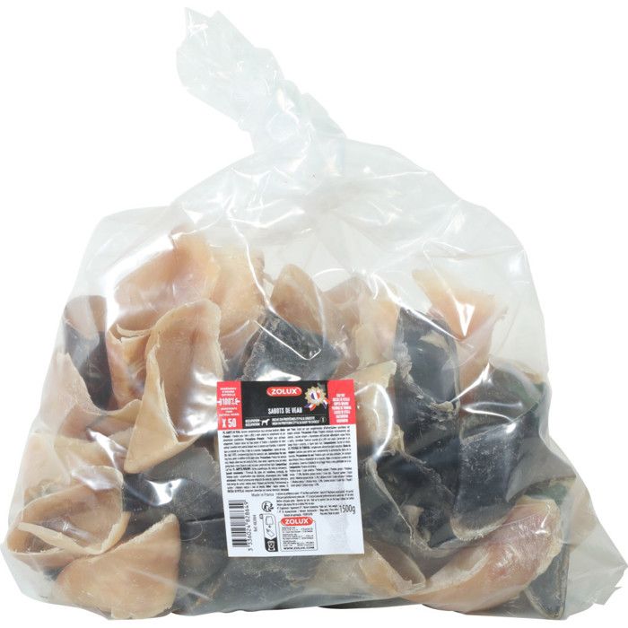 Sabot de veau pour chien Zolux (x50)