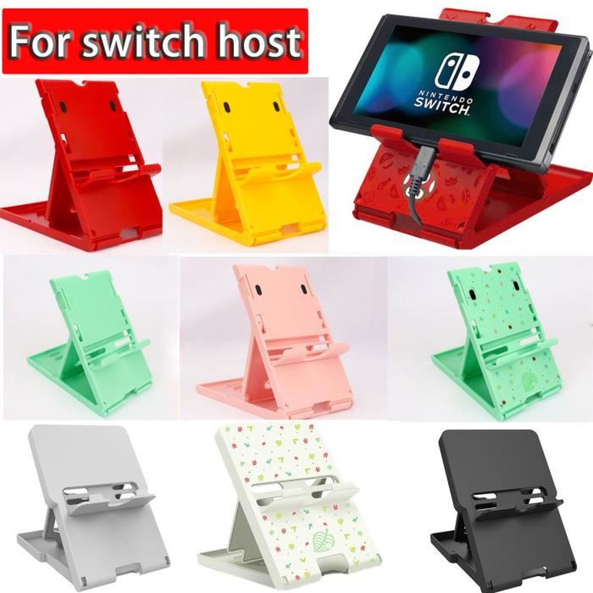 Support Pliable 2-en-1 Pour Steam Deck – Charge + Jeu Confortable Avec Sangle Réglable En Silicone (Noir)