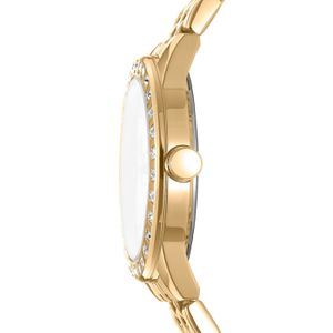Montre Femme DKNY NY2116 - Bracelet Acier Inoxydable Doré - Cadran 32 Mm - Occasion Avec Signes D'usure (rayures, Fissure)