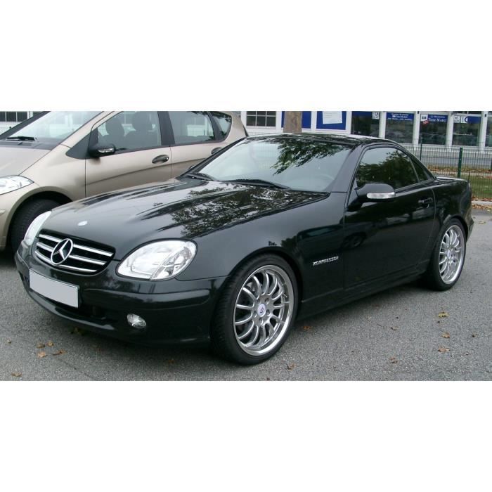 CALANDRE MERCEDES SLK R170 NOIR BRILLANT + CHROME LOOK CL - Cdiscount Auto