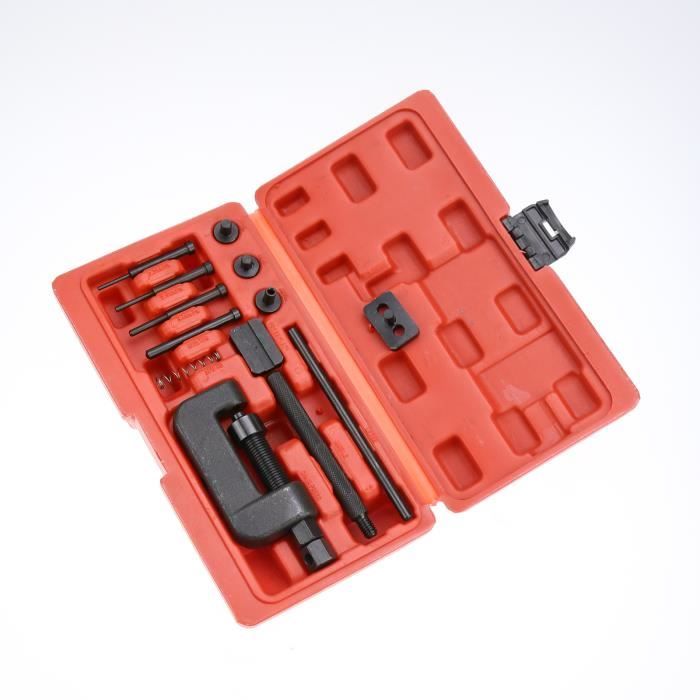 Kit Brise-chaîne Moto Vélo – Outil De Sertissage Neuf – Acier 40Cr Vert