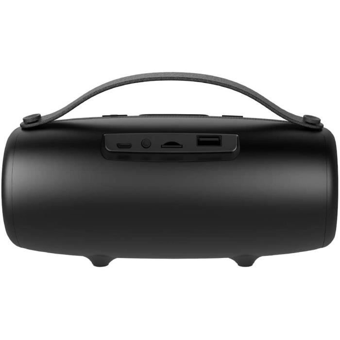 Enceinte Portable Bluetooth 5.3 Sans Fil, Double Appairage Stéréo, Avec