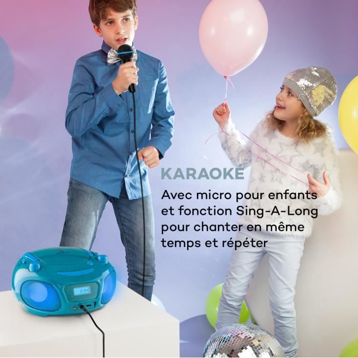 PEPPA PIG Lecteur CD karaoké enfant avec 2 microphones LEXIBOOK - La Poste