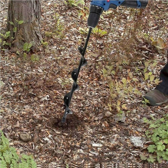Foreuse Foret Planter Foret Pour Foreuse De Jardinière, Foreuses Pour Poteaux De ...
