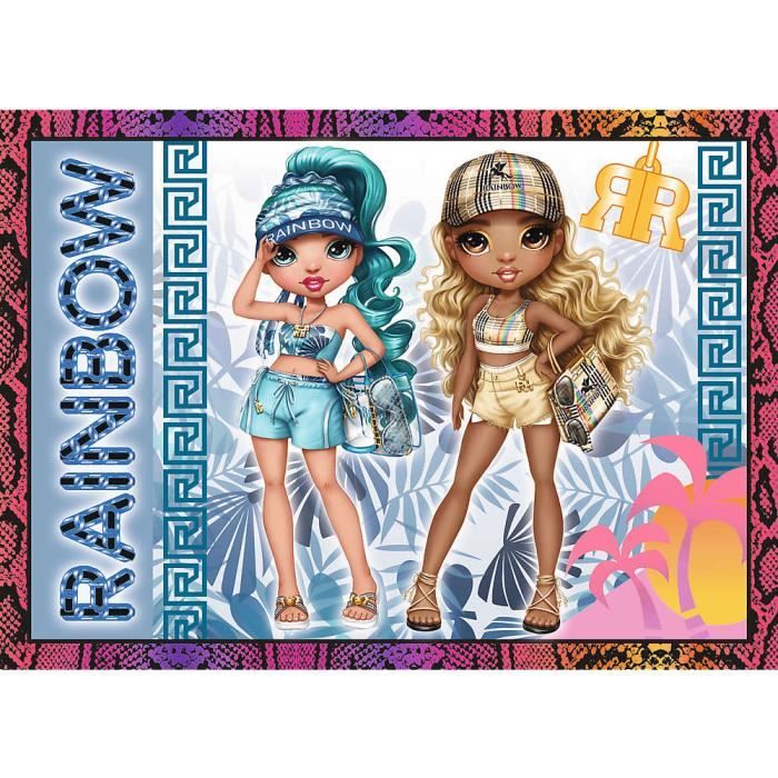 Puzzle 4-en-1 Fashionable Rainbow High Dolls 207 pièces - Cdiscount Jeux -  Jouets