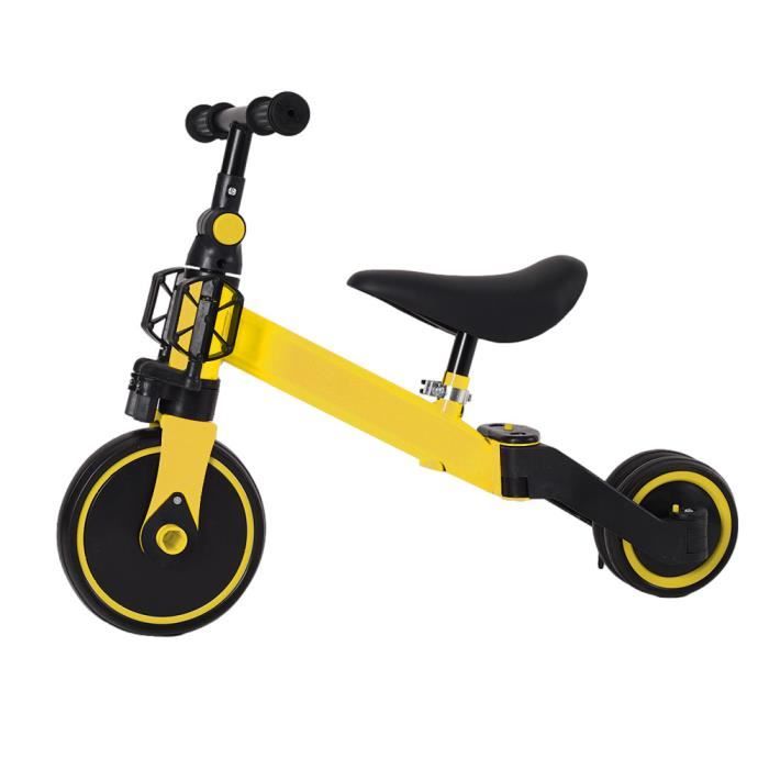 Fascol Draisienne 3 En 1 Évolutive – Vélo Sans Pédale, Tricycle Et Draisienne Avec Roues Auxiliaires, De 1 à 6 Ans