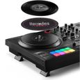 HERCULES DJCONTROL INPULSE T7 - Contrôleur DJ motorisé noir avec deux platines-2