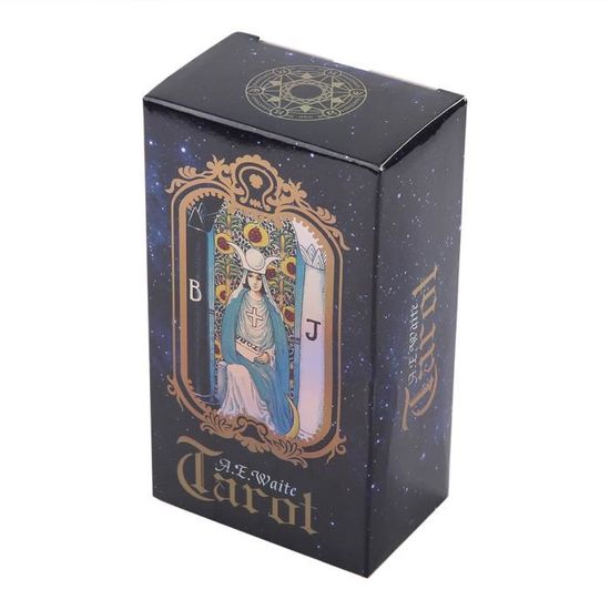 Tarot Vision – Jeu De 78 Cartes Avec Livret Explicatif 52 Pages – Divination Moderne, Version Française