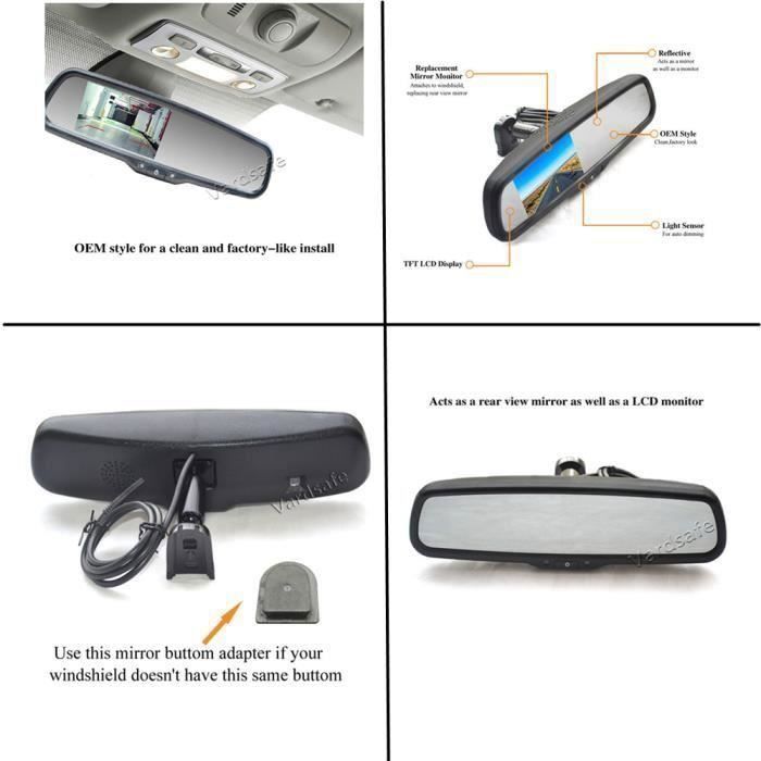 Caméra De Recul De Voiture Adaptée Pour Camion De Voiture Camion RV