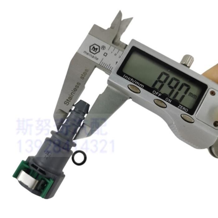 Filtre A Essence Filtre à Carburant Moto Avec Tuyau 6 Mm - Kit Complet Filtre + Durite + Colliers - Universel Scooters & Motos Filtre à Essence