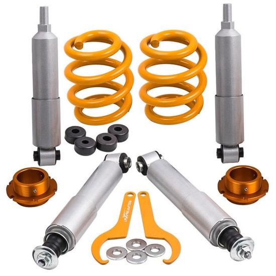 VW TRANSPORTER BUS T4 KIT AMORTISSEURS RESSORTS 80-50 mm VW TRANSPORTER BUS T4 KIT AMORTISSEURS RESSORTS 80-50 mm