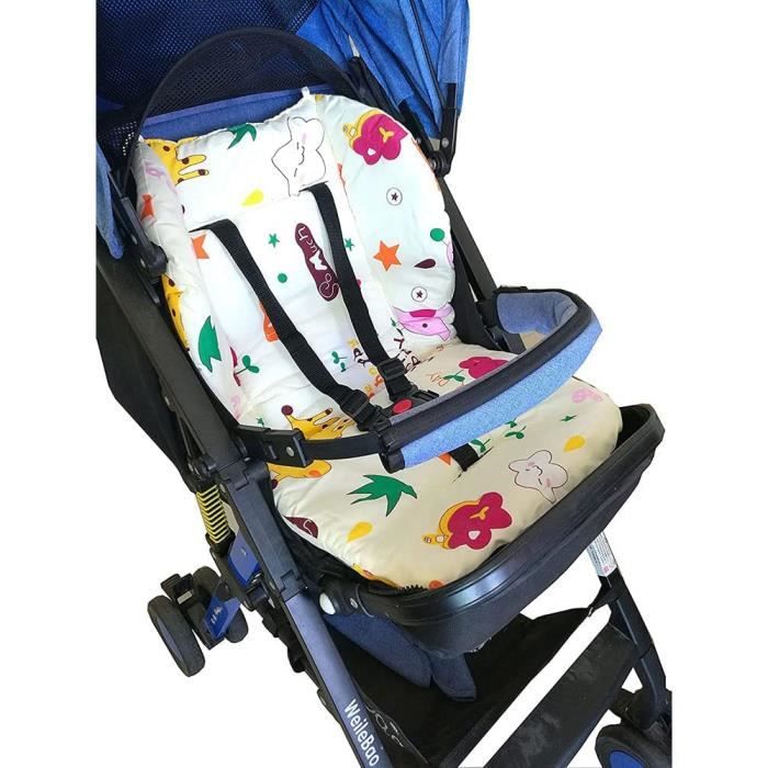 Housse de coussin chaise coton haute bebe universel - Cdiscount