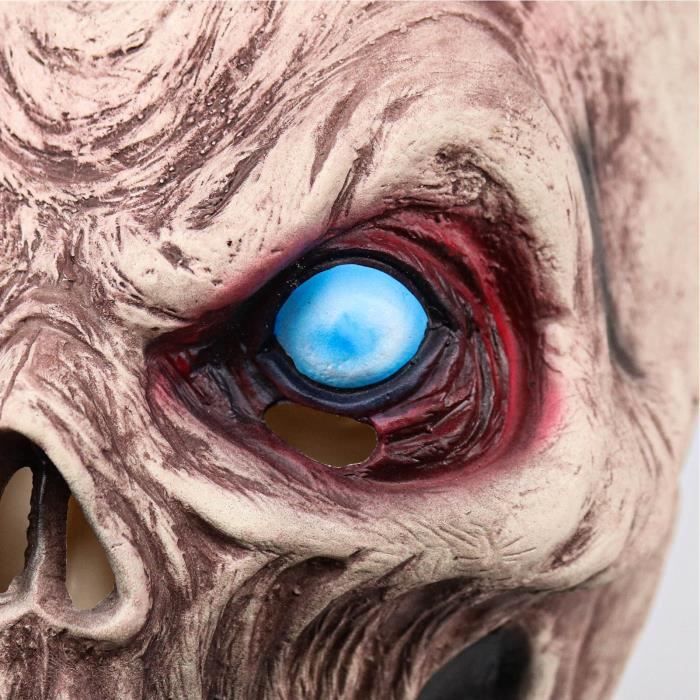 Masque Zombie Homme Adulte En Silicone - Réaliste Et Confortable Pour Halloween Et Fêtes Déguisées
