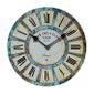 Round Decorative Vintage Horloge Silencieux Horloge Murale Non