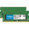 32GB KIT 16GBX2 DDR4 2666 MT/S PC4-21300 CL19 DR X8 260PINF/MAC 0,000000 Noir-0