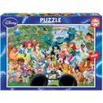 Puzzle - EDUCA - Le merveilleux monde de Disney II - 1000 pièces - Dessins animés et BD - Disney Princesses-0
