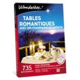 Wonderbox - Coffret cadeau romantique - Tables romantiques avec vin, champagne ou apéritif - 735 restaurants renommés-0