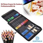 DONFANLIA 96PCS Professionnel Crayons Dessin,Crayons de couleur,Kit de Croquis Crayons Ensemble,Idéal Pour Enfants, Adultes et Artistes