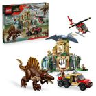 LEGO Jurassic World 76976 Mission Aérienne avec le Spinosaure et le Quetzalcoatlus - Jeu