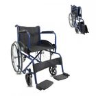 MOBICLINIC SPANISH LEADING COMPANY SINCE 1985 Fauteuil Roulant Mobiclinic Alcazaba personnes âgées Pliant Siège 46 cm Automoteur Résistant Frein manuel bleue