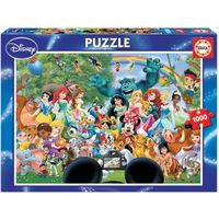 Puzzle - EDUCA - Le merveilleux monde de Disney II - 1000 pièces - Dessins animés et BD - Disney Princesses