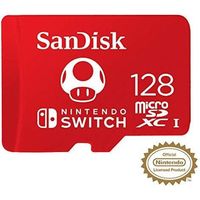 Carte microSDXC SanDisk 128 Go pour Nintendo Switch