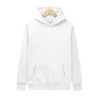 Sweat-Shirt à Capuche Femme Casual Mode Hoodie Pullover Blanc