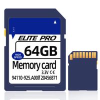 Carte SD 64G carte de musique de voiture enregistreur de conduite grande carte caméra carte mémoire mémoire flash