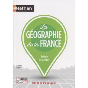 LIVRE GÉOGRAPHIE La géographie de la France