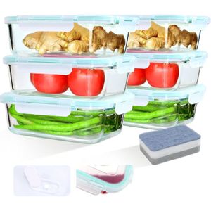 Boîte De Conservation Pyrex En Verre Borosilicate 1,5L - 22x17x8 Cm - Compatible Four, Micro-ondes, Lave-vaisselle
