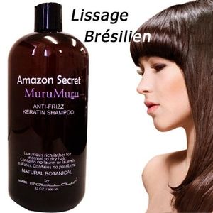 DÉFRISAGE - LISSAGE Lissage Brésilien, Shampooing Anti-Frizz 960 ml