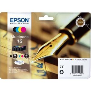 PACK CARTOUCHES Cartouche d'encre EPSON Multipack 16 - Stylo Plume