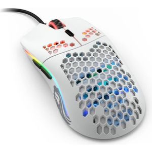 SOURIS Glorious PC Gaming Race Model O Gaming-Maus - weiß