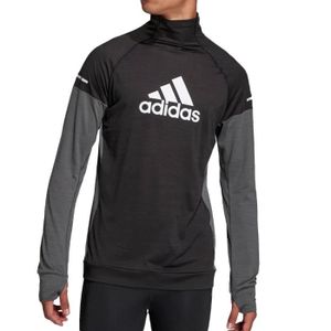 T-SHIRT T-shirt manches longues Noir/Gris Homme Adidas Turtle Graphic