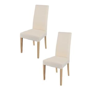 CHAISE Tommychairs - Set 2 chaises cuisine CHIARA, robust
